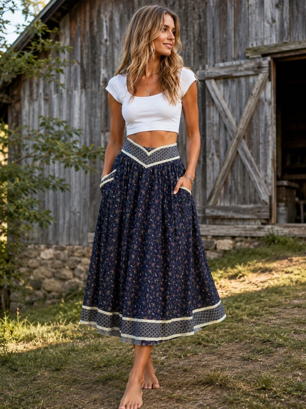 Vintage Original gunne sax skirt
